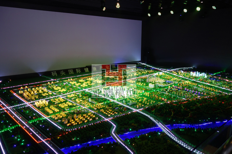 涿州規劃館---城市規劃沙盤順利驗收并開館！(圖2)