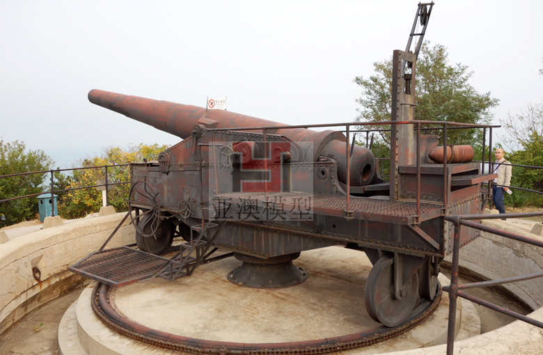 青島山炮臺遺址館---炮位復(fù)原等藝術(shù)品順利交付(圖3)