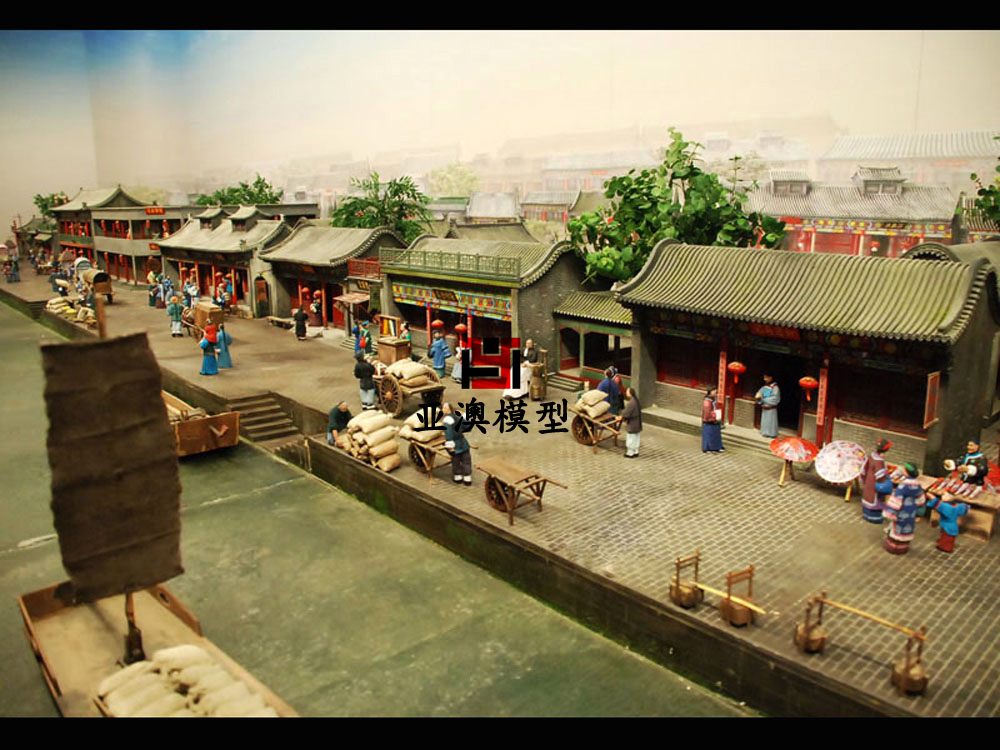 通惠河明清商業(yè)街場(chǎng)景