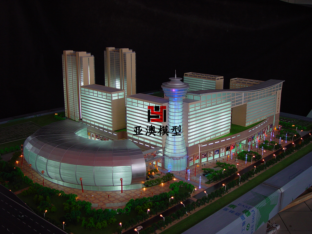 上海興力達商業廣場模型