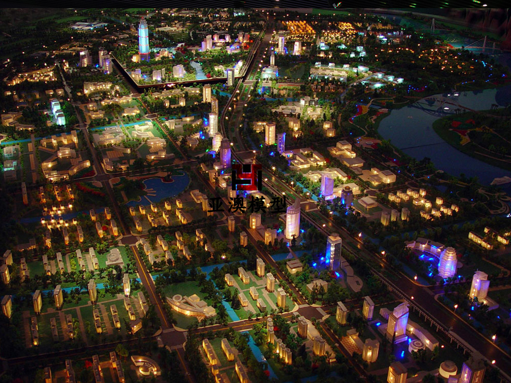 寧波科技園規劃沙盤