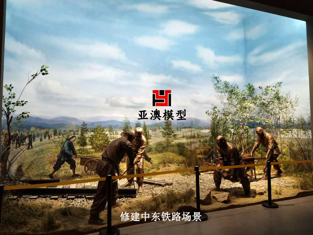 哈爾濱工運(yùn)史館場景