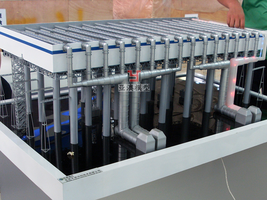 空冷島結構模型