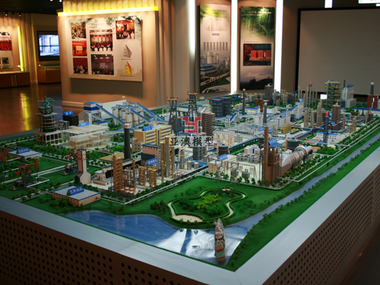 潞安集團煤化工沙盤