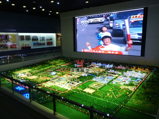 潞寶集團(tuán)煤化工沙盤