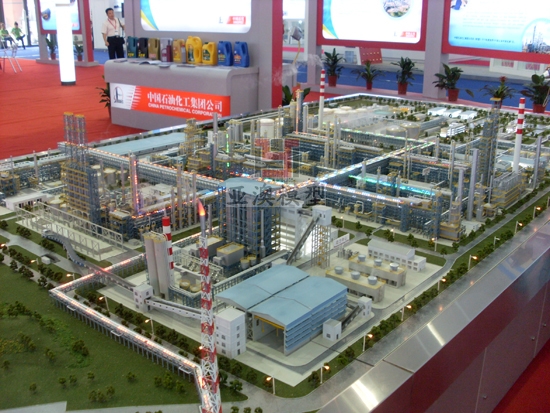煤基烯烴園區模型